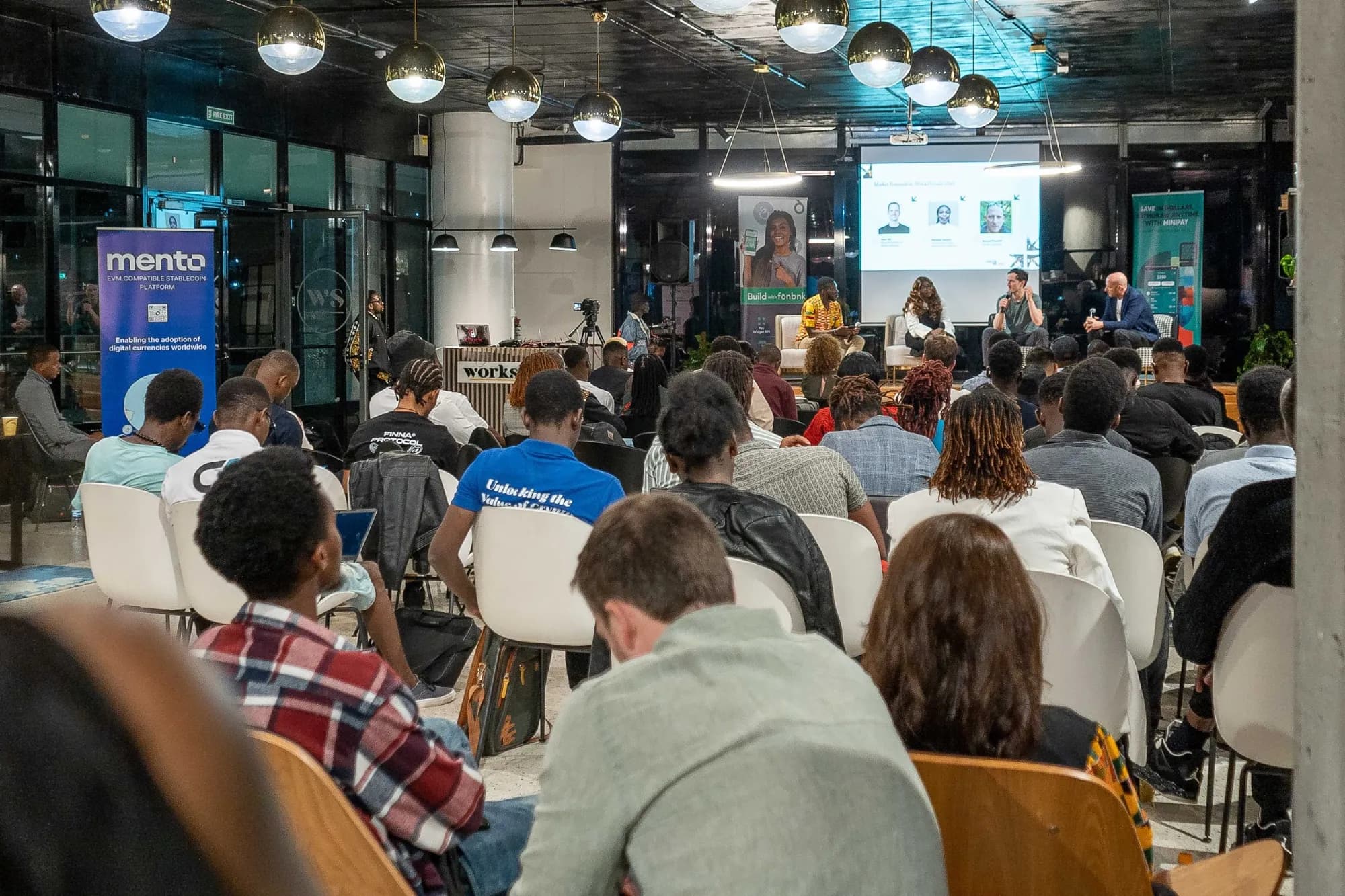 A packed evening panel on stablecoin infrastructure